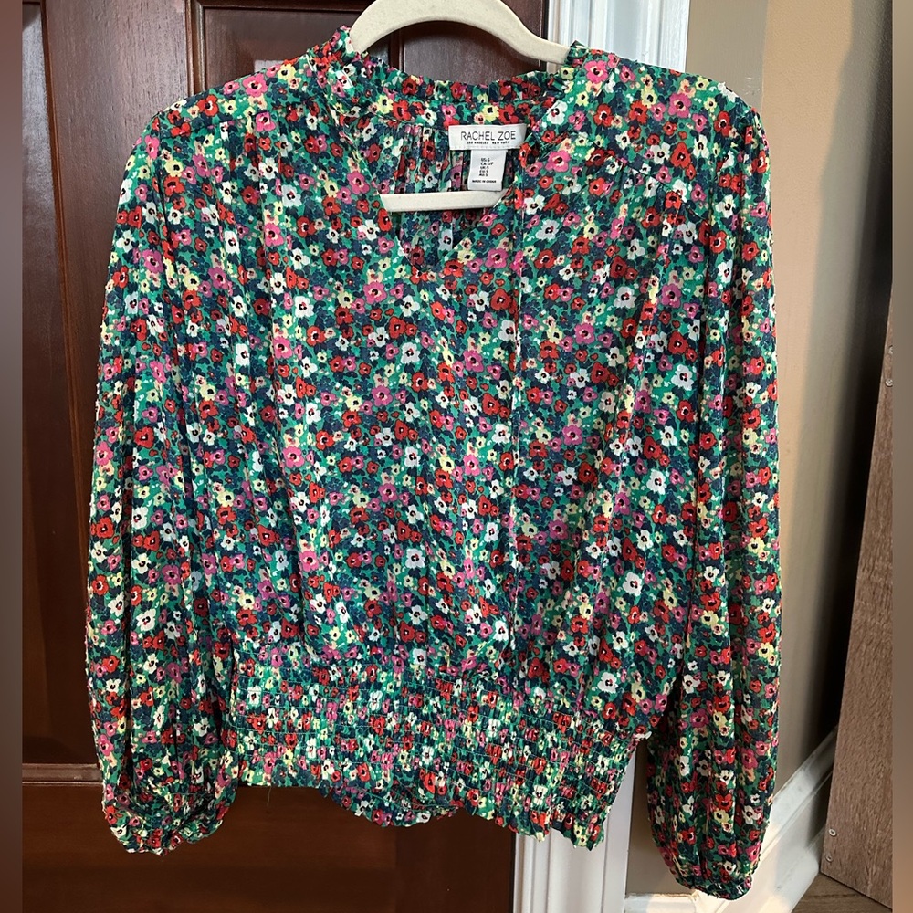 Rachel Zoe Multicolor Floral Top